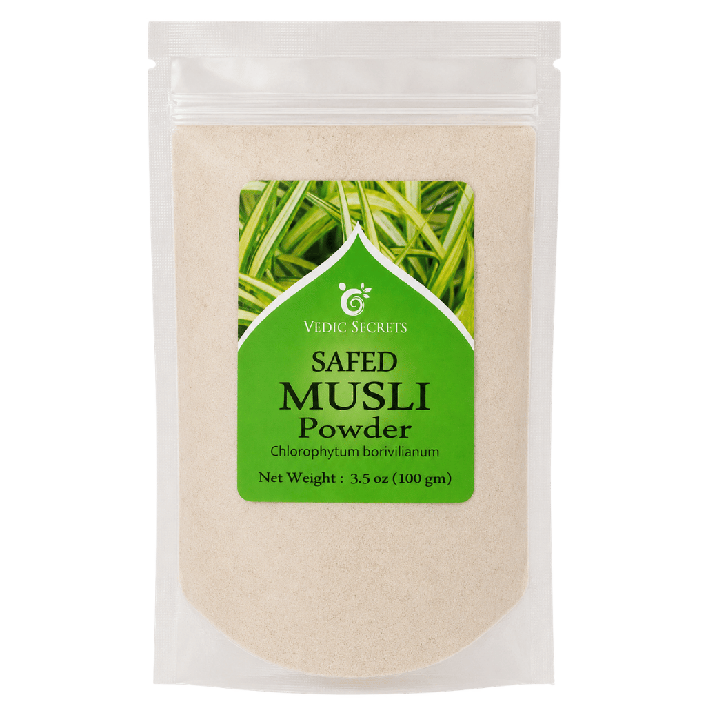 Vedic Secrets Safed Musli Powder 100 g buy online USA - 1